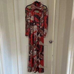 Elegant Long Sleeve Multicolor Women's Jumpsuit